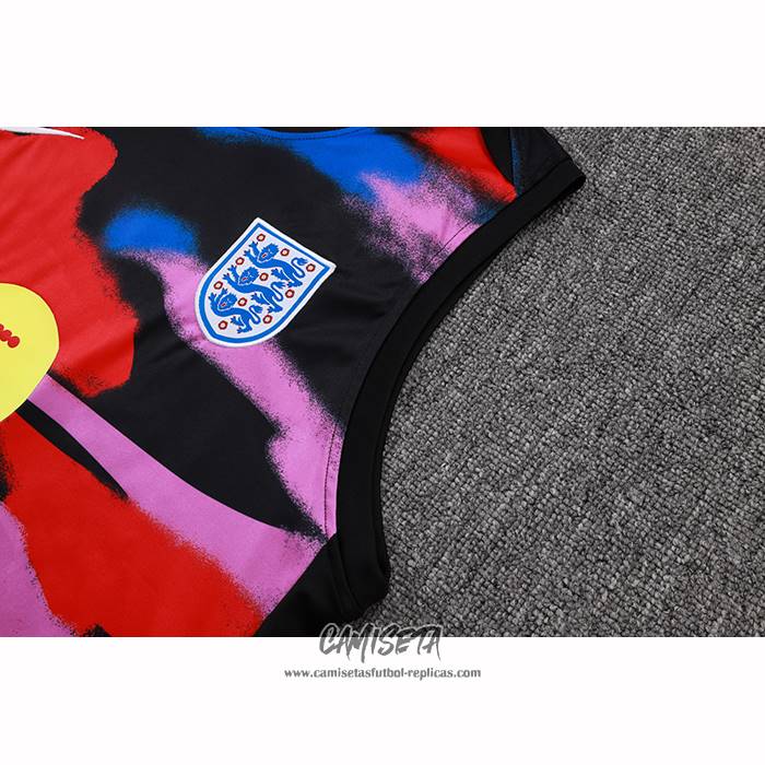 Camiseta de Entrenamiento Inglaterra 2025-2026 Sin Mangas multicolor